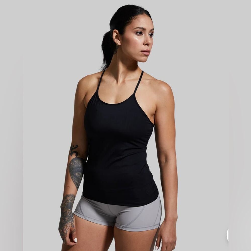 Born Primitive Drop Shot Tank Black S
